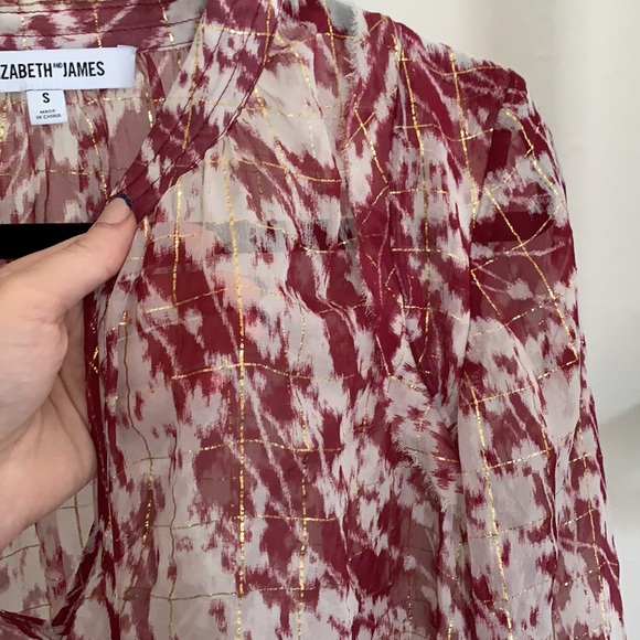 Elizabeth & James Patterned Blouse - Picture 2 of 5